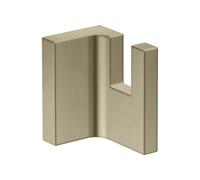 hansgrohe AXOR Universal Gancio rettangolare per asciugamani, metallo, 42611, Colorazione: Nichel spazzolato
