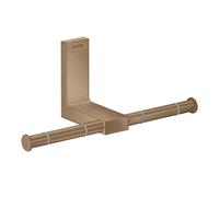 AXOR Universal Rectangular porta rotolo, 42657310, Universal Rectangular oro rosso spazzolato [Accessori Bagno > Porta Rotolo]