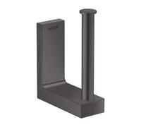 AXOR Universal Rectangular porta rotolo di riserva, 42654340, Universal Rectangular nero cromato spazzolato [Accessori Bagno > Porta Rotolo]