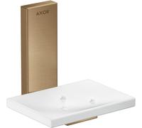Axor Universal Rectangular portasapone a parete bianco 42605140