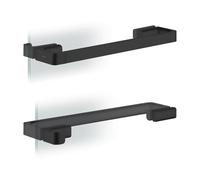AXOR Universal Softsquare barra portasciugamani, 42837670, Universal Softsquare nero opaco [Accessori Bagno > Portasciugamani]