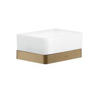 AXOR Universal Softsquare mensola doccia, 42802140, Universal Softsquare bronzo spazzolato/opaco [Accessori Bagno > Mensole Doccia]