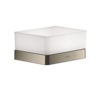 AXOR Universal Softsquare mensola doccia, 42802820, Universal Softsquare nichel spazzolato/opaco [Accessori Bagno > Mensole Doccia]