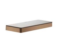 AXOR Universal Softsquare mensola doccia, 42838310, Universal Softsquare oro rosso spazzolato/opaco [Accessori Bagno > Mensole Doccia]