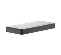 AXOR Universal Softsquare mensola doccia, 42838340, Universal Softsquare nero cromato spazzolato/opaco [Accessori Bagno > Mensole Doccia]