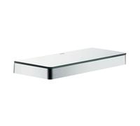 AXOR Universal Softsquare mensola doccia, 42838800, Universal Softsquare acciaio inox spazzolato/opaco [Accessori Bagno > Mensole Doccia]