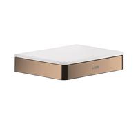 AXOR Universal Softsquare mensola doccia, 42840300, Universal Softsquare oro rosso/opaco [Accessori Bagno > Mensole Doccia]