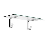 AXOR Universal Softsquare mensola portasciugamani, 42842000, Universal Softsquare cromo/chiaro [Accessori Bagno > Portasciugamani]