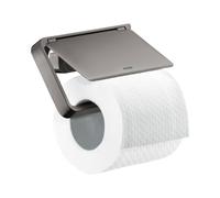 AXOR Universal Softsquare porta rotolo, 42836330, Universal Softsquare nero cromato [Accessori Bagno > Porta Rotolo]