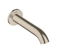 Hansgrohe AXOR Uno bocca vasca da bagno, curvo, sporgenza 178mm, Colorazione: Nichel spazzolato