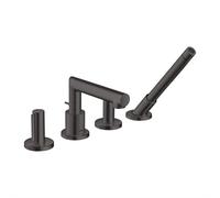 AXOR Uno rubinetto bordo vasca, miscelatore a due comandi, 45444340, Uno nero cromato spazzolato [Rubinetteria Bagno > Rubinetteria Vasca]