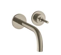 AXOR Uno rubinetto lavabo a parete, 38116820, Uno nichel spazzolato [Rubinetteria Bagno > Rubinetteria Lavabo]