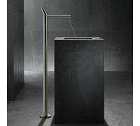 Miscelatore monocomando per lavabo Hansgrohe AXOR Uno, Zerogriff, da terra, senza scarico, 260 mm di sporgenza, colorazione: Nichel spazzolato