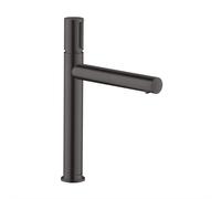hansgrohe AXOR Uno Select Mélangeur de lavabo 200, sans vidage escamotable, saillie 198mm, 45013340, 45013340, Colorazione: Cromo nero spazzolato
