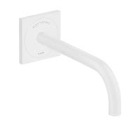 Hansgrohe AXOR Uno miscelatore per lavabo, elettronico, da incasso, sporgenza 225 mm, alimentazione di rete, 38120, Colorazione: Bianco opaco