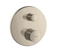 Hansgrohe AXOR Uno Miscelatore monocomando vasca da incasso, Zerogriff, combinazione di fusibili, colorazione: Nichel spazzolato