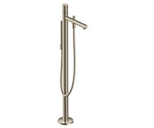 AXOR Uno rubinetto vasca, installazione a pavimento, miscelatore monocomando, 45416820, Uno nichel spazzolato [Rubinetteria Bagno > Rubinetteria Vasca]
