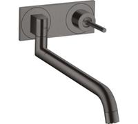 Axor Uno2 rubinetto da cucina da incasso nero 38815340