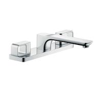 Hansgrohe Axor Urquiola Raccordo bordo vasca a 3 fori, sporgenza 198 mm, Colorazione: cromo