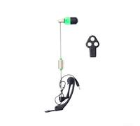 Axorafow Allarme di abboccata a LED per pesca alla carpa, 22 cm, in acciaio e indicatore di abboccata da pesca, con visualizzazione luminosa, per uso quotidiano, compatibile con supporti, confezione