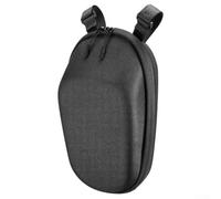 Axorafow Borsa portaoggetti anteriore per scooter elettrico Xiaomi Pro2 per serie E - Per custodia impermeabile EVA con 4 cinghie di sicurezza 30 X 17 X 13 Cm Nero