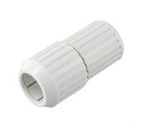 Axorafow Con set di pali per piscina, accessori in plastica robusta, attrezzatura compatibile con giunti, aste di prolunga, 4 pezzi, asta di collegamento a camma bianca, standard per telescopico