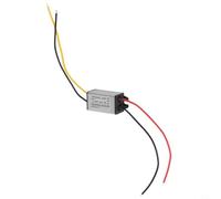 Axorafow Convertitore cc/cc da 24 V a 12 V, alimentatore 5 A, alloggiamento in alluminio ad alta efficienza con protezione da corto circuito per robot automobilistico audio CNC (2A)