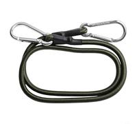 Axorafow Corda elastica con moschettone con gancio resistente e gomma elastica, attacco affidabile che supporta carichi fino a 10 kg (90 cm)