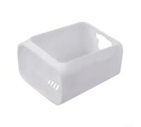 Axorafow Custodia in silicone per Eufy Security S230 per solocam S40, morbida, antigraffio, antigraffio, impermeabile, fotocamera da giardino, colore: bianco