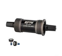 Axorafow Foro quadrato per movimento centrale per bici da strada e mountain bike, larghezza guscio 68 mm con filettatura 118/120/122,5 oltre 124,5 oltre 127,5 mm lunghezza mandrino sigillato