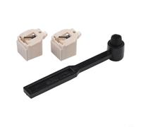 Axorafow Giradischi Stylus ATN3600L ago per AT-LP60X Caratteristiche punta in fibra di carbonio e spazzola di pulizia per la riproduzione accurata del vinile a 33 1/3 e 45 velocità RPM (2PCS)