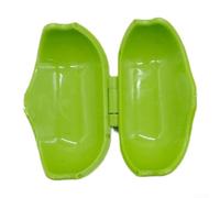 Axorafow Green Fly Feeder Bait Loader Shell Shape Groundbait and Pellet, Carp Fishing Tackle Tool Quick Load and Release, 7 cm (Type AL)
