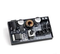 Axorafow Hub controller velocità ventola DC 60 W per sei ventole a 2/3 pin con controllo manuale della velocità, doppia alimentazione tramite adattatore o connettore CC 12 V, design compatto