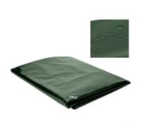 Axorafow IBC Tank 1000L, contenitore in alluminio isolante UV 210D, resistente alle intemperie, con alette, nero, 120 x 100 x 116 cm (verde militare)