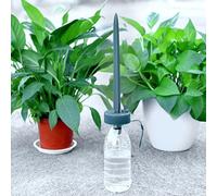 Axorafow Irrigatore automatico a goccia per piante da giardino, adattabile, a 4 velocità, compatibile con bottiglie di plastica da 550 ml-.5 l, tessuto Pp, utilizzo interno/esterno