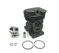 Axorafow Kit pistone cilindro 38 mm/37 mm per motoseghe Stihl Ms170 MS180 MS171 MS181 MS181c - Set di ricambio in alluminio per manutenzione di apparecchiature elettriche esterne (MS180)