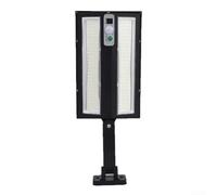 Axorafow Luce solare a distanza di sicurezza resistente a 320 ° Led Powered Outdoor con sentiero giardino vialetto nero sensore di movimento lampada illuminazione solare strada