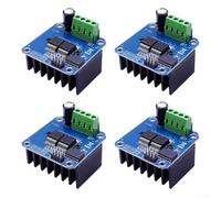 Axorafow Moduli driver motore, BTS7960 43A modulo driver ad alta potenza per Arduino, 25KHz per controllo di retromarcia Pwm, 4 pezzi, isolamento 5V, limite di corrente