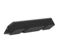 Axorafow Per aromatizzatore per barre per Weber II E-310/s-310/e-320/s-320/e-330 Gs4 200 oltre 300 Series Grills - Confezione da 5 barbecue in acciaio resistente sapore per barre nero