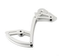 Axorafow Piastra interna per deragliatore posteriore Garbaruk - Per gabbia in lega di alluminio 7075-t651 lavorata a CNC nera 150 x 80 x 12 mm 42 g compatibile con Nx/For gx/x01/For eagle For Apex 1