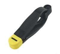 Axorafow Planer Board Mast Release Clip Downrigger & Outrigger Fishing - Lenza di tensione regolabile con ganasca, aerodinamica resistente alle erbacce, nero/giallo (1 pezzo) (L 1 pz)