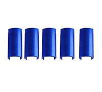 Axorafow Protector Shots - Pagaia ammortizzante da 16 mm, 5 pezzi, contrappeso e pesi per pickleball, blocco stabile con clip (blu)