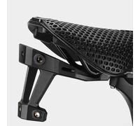 Axorafow Rastrelliera posteriore per bici da strada - Supporto per bottiglia d'acqua doppio/singolo per bici con staffa di estensione portatile, supporto per sella montagna, compatibile (105 x 80 mm)