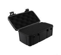 Axorafow Scatola portaoggetti impermeabile IP67 per campeggio ed escursionismo, personalizzabile per inserto in schiuma EVA, custodia rigida in ABS con valvola a pressione, 220 x 124 x 50 mm (WL604#)