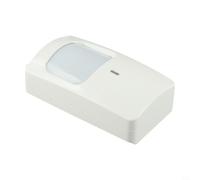 Axorafow Sensore di movimento Pir con microonde Dual Technology Rilevatore di intrusioni cablato a parete per sistemi di allarme di sicurezza domestica Pet Immune 7,6 m Range 9-15 V Bianco
