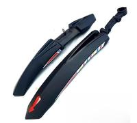 Axorafow Set di 2 parafanghi per mountain bike da strada, parafanghi anteriori e posteriori compatibili con ruote da 24"/26"/27", paragrafi in plastica portatili