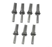 Axorafow Set di 7 separatori - 14 mm (9/16) cunei in acciaio roccia granito calcestruzzo spaccatura - gadget a mano indurito trattato termicamente in cave muratura