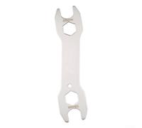 Axorafow Set di chiavi coniche per mozzo della bicicletta, in acciaio inox, 4 pezzi, chiavi coniche per la manutenzione delle ruote, dimensioni 13/14 mm, 15/16 mm, 17/18 mm, 19/20 mm, 180 x 44 x 2,5