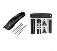 Axorafow Set parafango anteriore e posteriore per mountain bike da 26"/27,5"/29", parafanghi in plastica PP in nylon con strumento- installazione compatibile con larghezza pneumatici 50-70 mm
