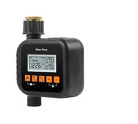 Axorafow Smart Irrigation Timer Controller con Sensore Pioggia Sistema di Irrigazione Automatico per Giardini Balconi Fattorie - Abs Housing 2.1 Display LCD Manuale/Modalità automatica 15×12×6 Cm
